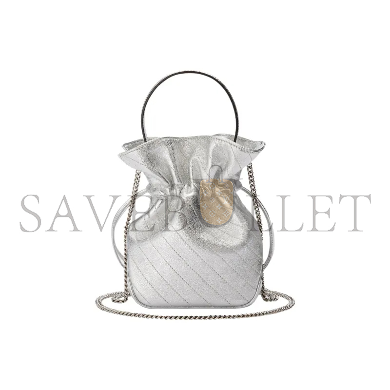GUCCI BLONDIE MINI BUCKET BAG 760313 (19*15*8cm)